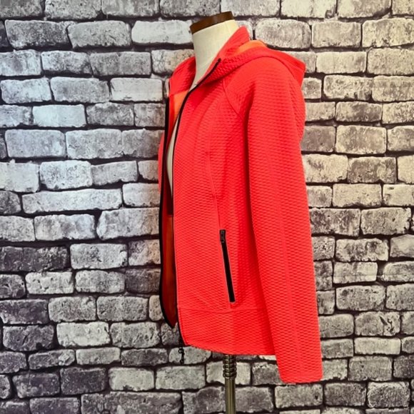 Talbots Orange & Black Long Sleeve Zip Up Jacket Size XS - Picture 4 of 10